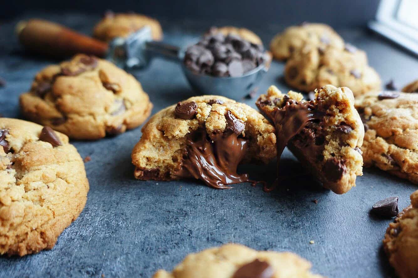 Nutella Cookie Cake - Fresh April Flours