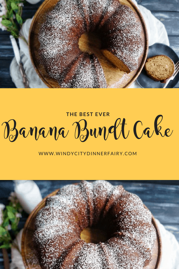 Banana Bundt Cake | A easy and quick moist and fluffy banana bundt cake #cake #baking 