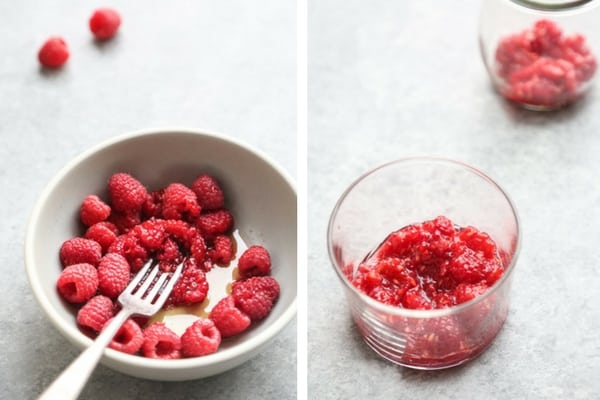 Kick up your feet, invite over some friends, and serve up these delicious raspberry smash cocktails. 