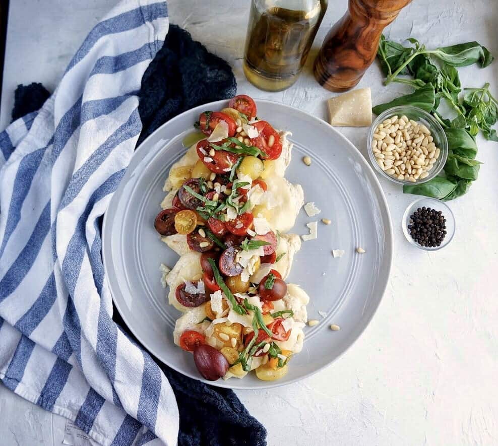 chicken bruschetta
