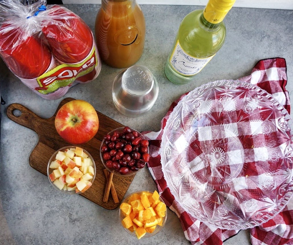 apple cider sangria ingredients 