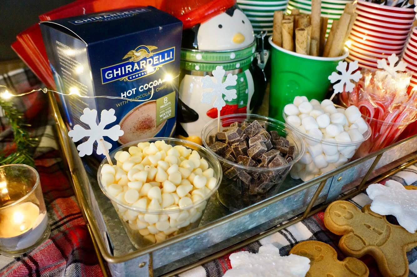 hot cocoa bar toppings