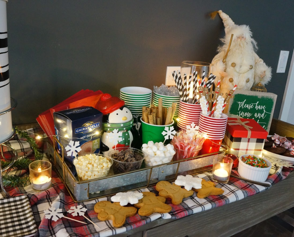 hot cocoa bar party (and free printable!)
