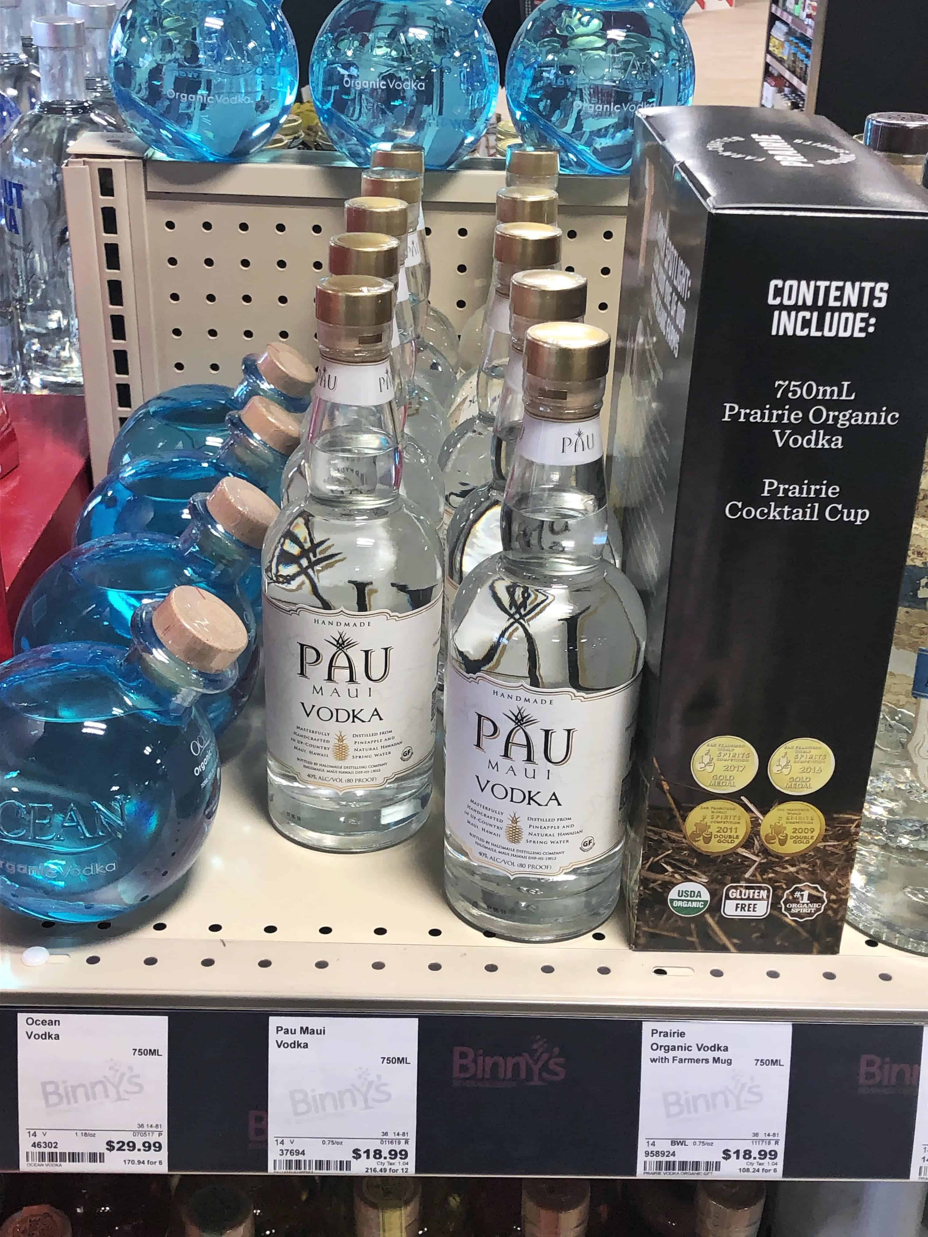 pau maui vodka 