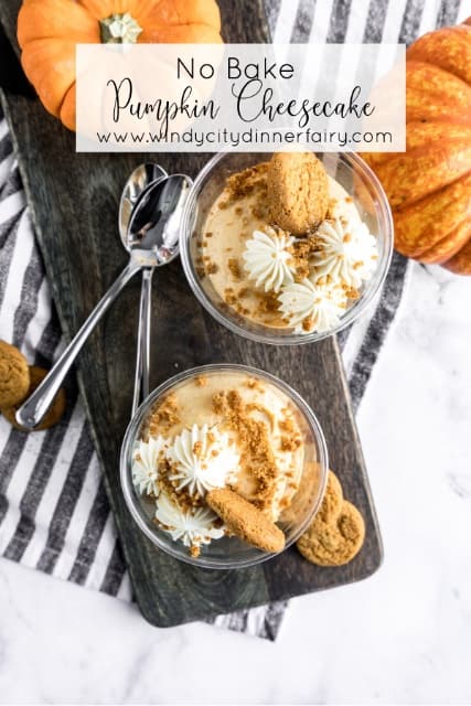 no bake pumpkin cheese cake