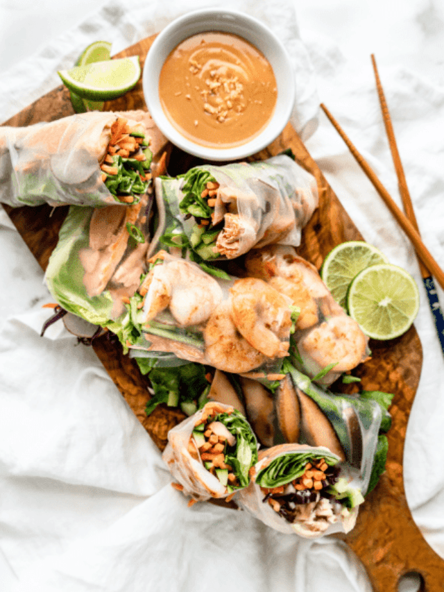 How To Make Fresh Spring Rolls