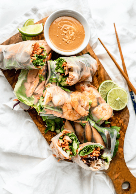 How To Make Fresh Spring Rolls - The Windy City Dinner Fairy
