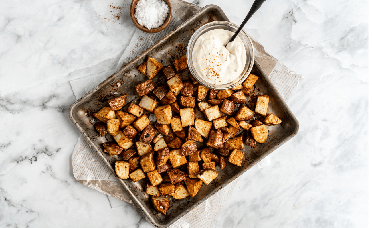 Air fried clearance red potatoes