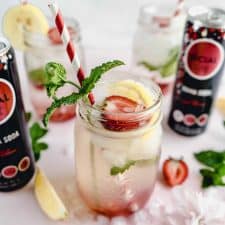 Strawberry Lemonade Smash Cocktail-image