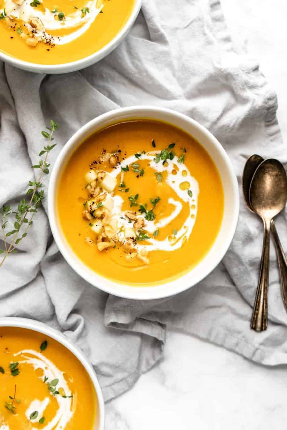 Roasted Carrot and Apple Soup