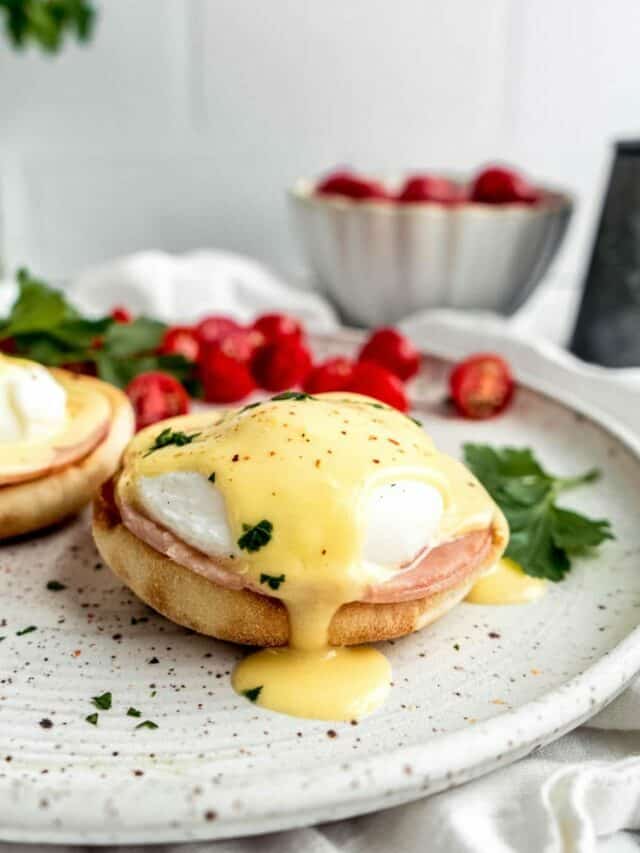 How to Make Eggs Benedict with Citrus Hollandaise