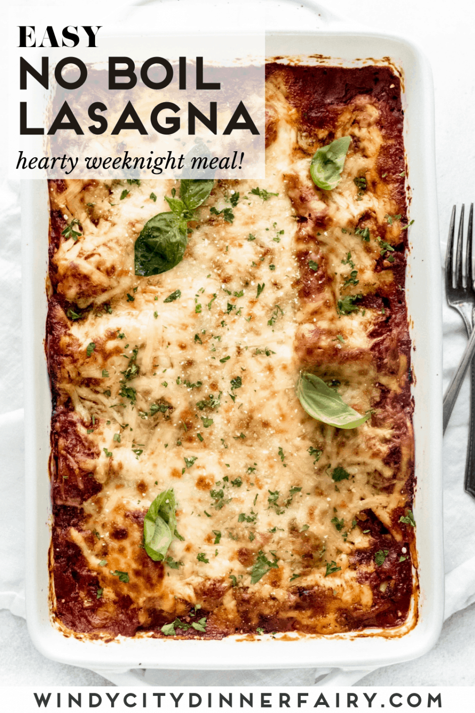 The Best Easy Lasagna - The Windy City Dinner Fairy