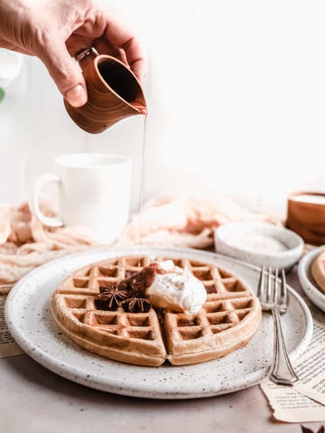How To Make Apple Butter Waffles