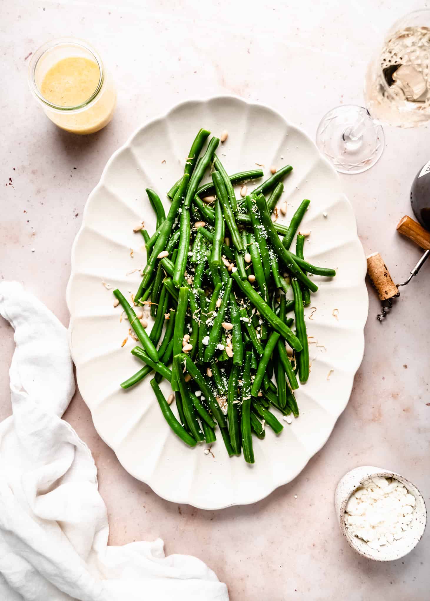 Crispy Green Beans with Buffalo Trace Whiskey Flavored Seasoning