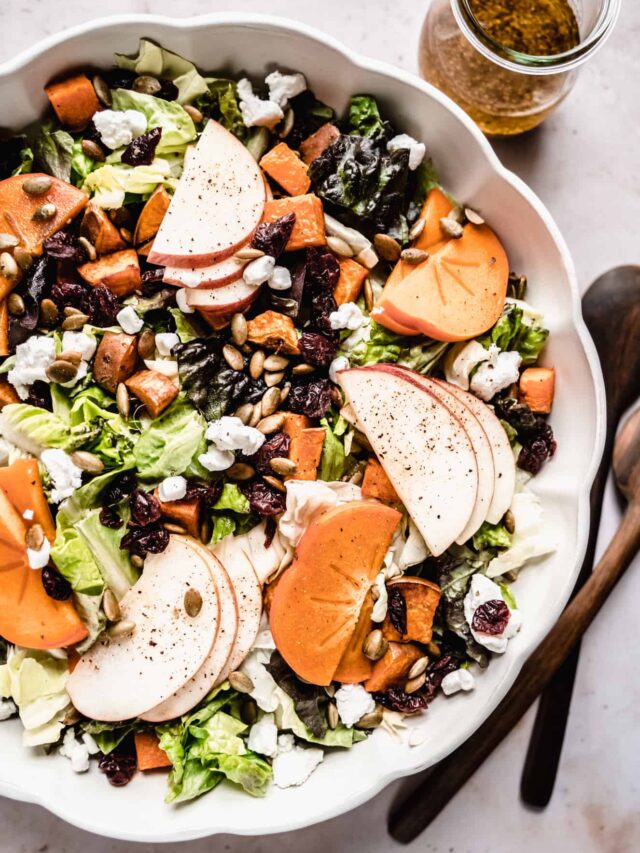 How to Make Persimmons Salad for Thanksgiving