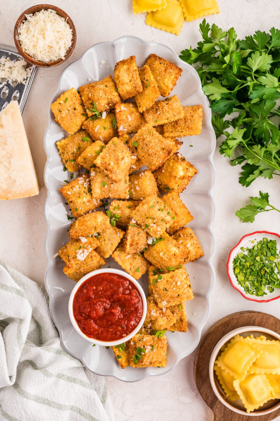 Air Fryer Toasted Ravioli 12
